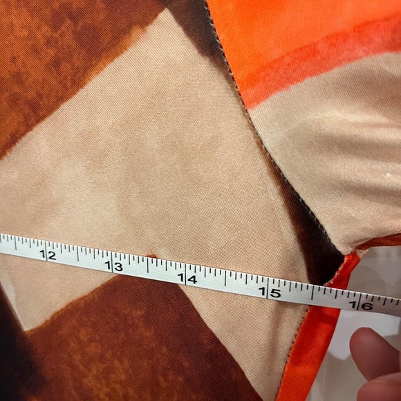 Zara Dress Geometric Long 15 ptp mock neck (second photo is inspo) - Picture 10 of 10